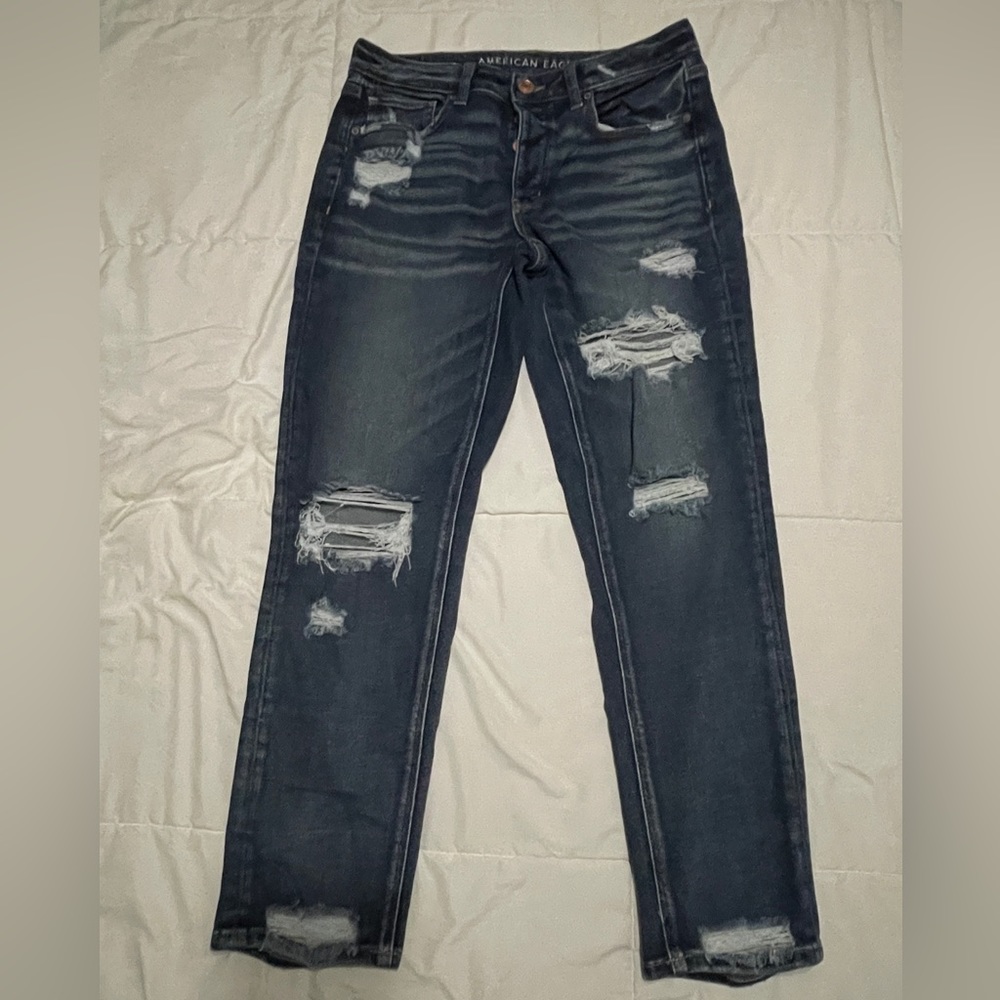 American Eagle Tomgirl jeans, size 8L